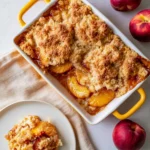 Canned Peach Cobbler