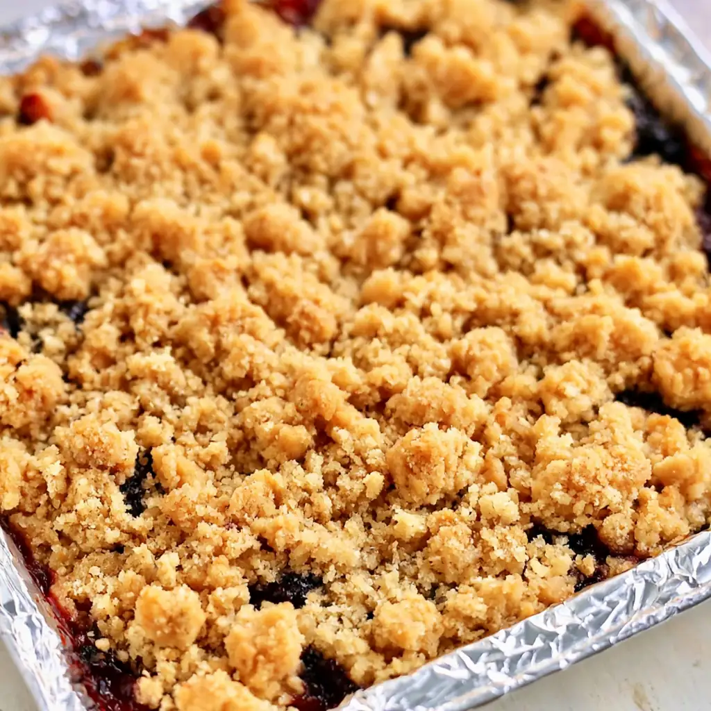 Cherry Pie Crumb Bars