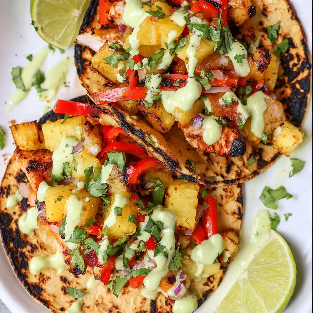 Chili Lime Chicken Tacos
