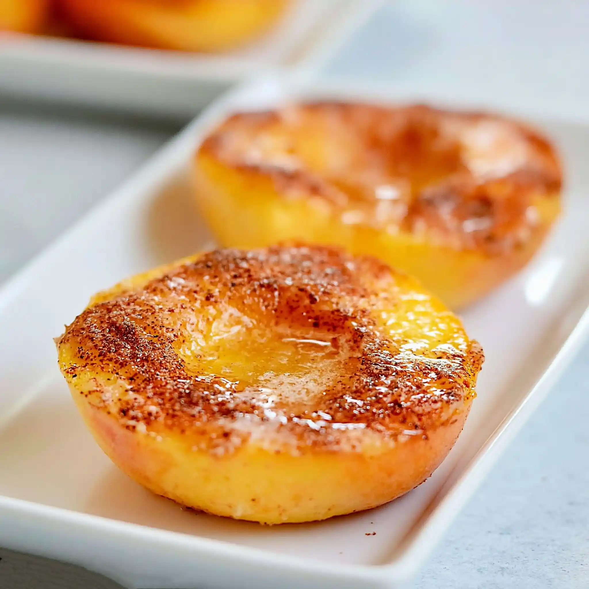 Cinnamon Baked Peaches