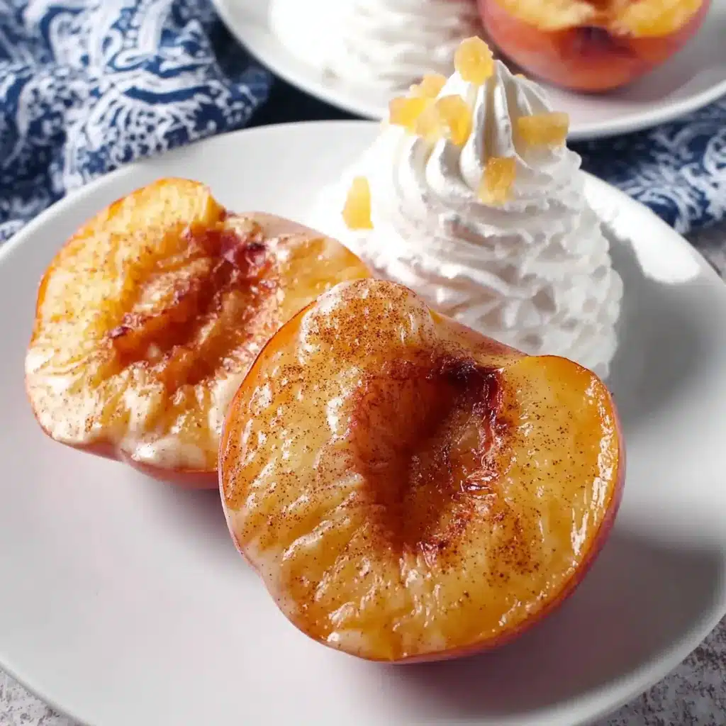 Cinnamon Roasted Peaches