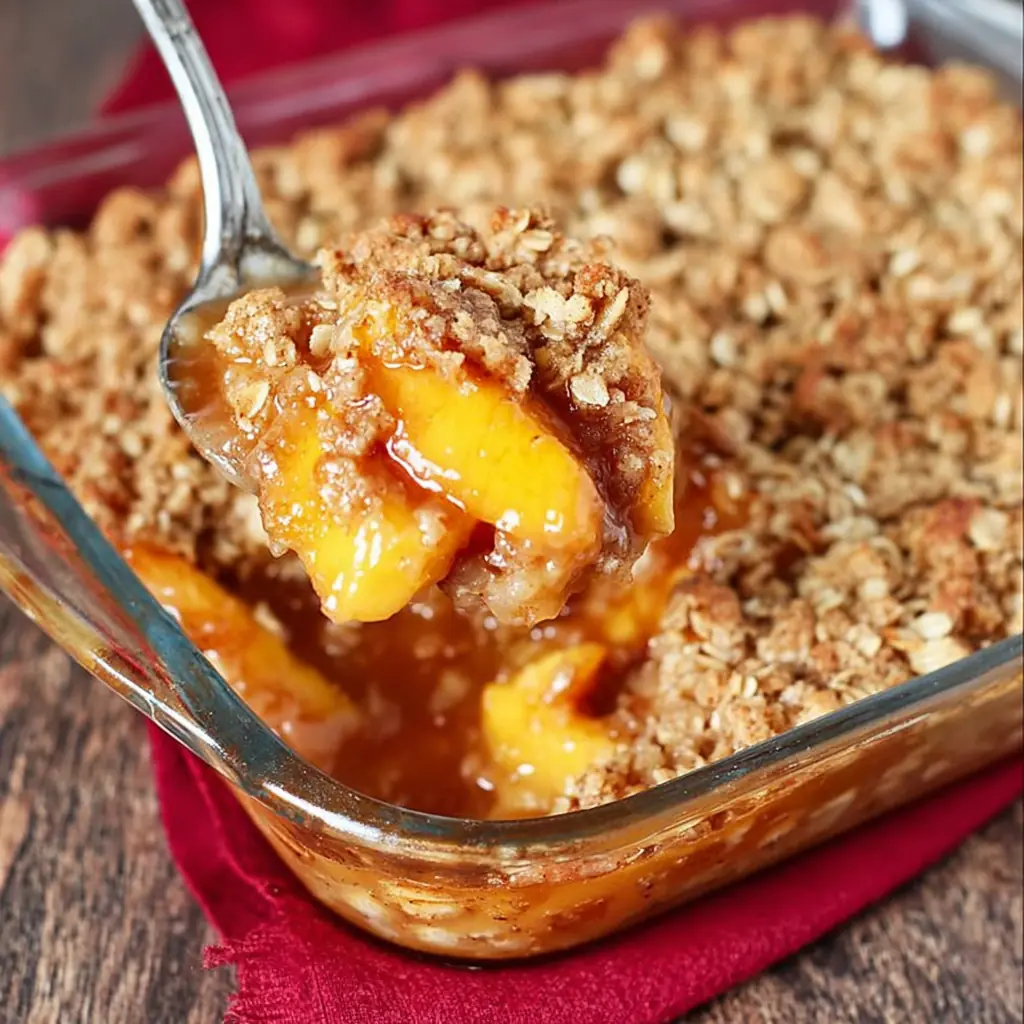 Fresh Peach Crisp