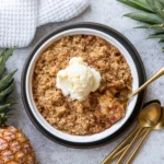 Fresh Pineapple Crisp