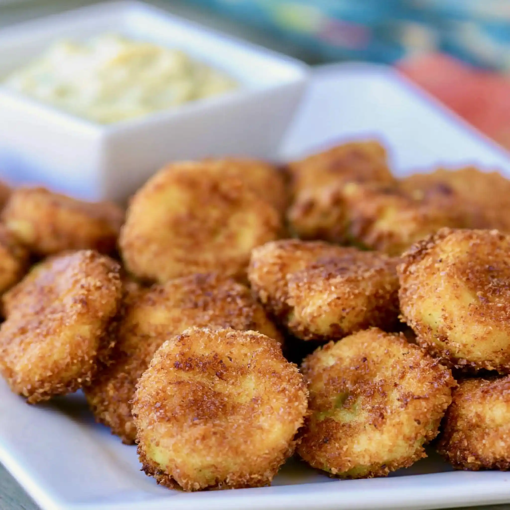Fried Green Cherry Tomatoes