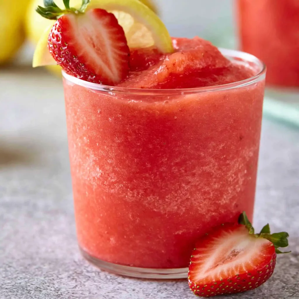 Frozen Strawberry Lemonade Recipe for a Refreshing Summer Drink 4 Frozen Strawberry Lemonade