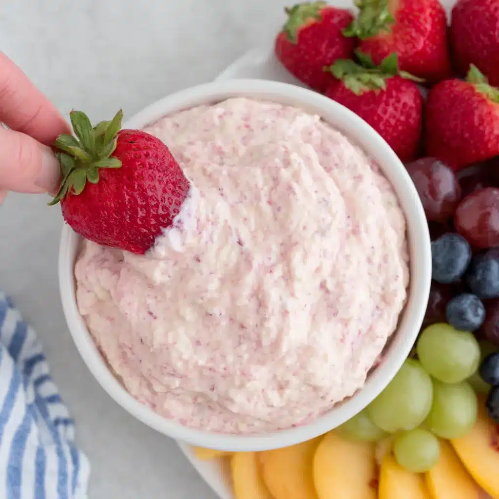 Fruit Dip Easy Recipe for a Fluffy 2-Minute Treat 4 Fruit Dip