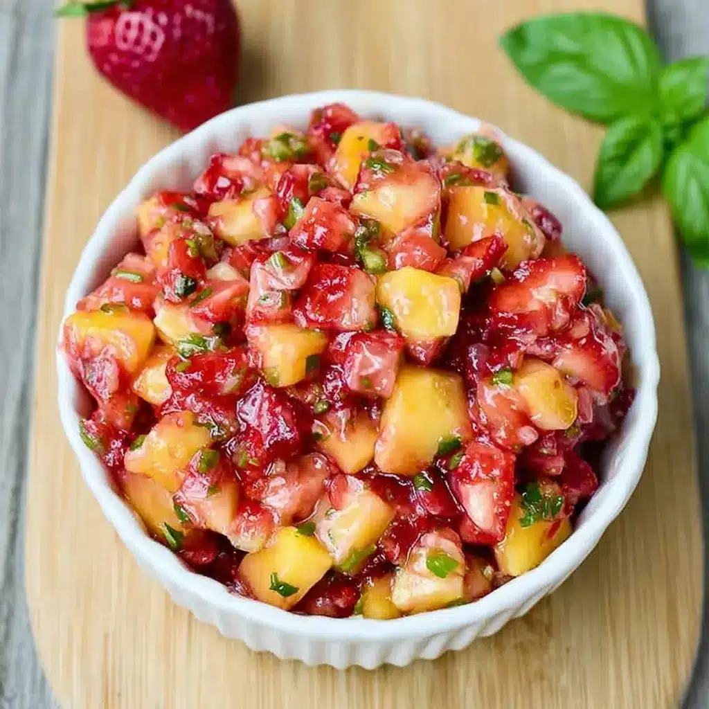 Fruit Salsa Recipe with Cinnamon Sugar Pita Chips 4 Fruit Salsa