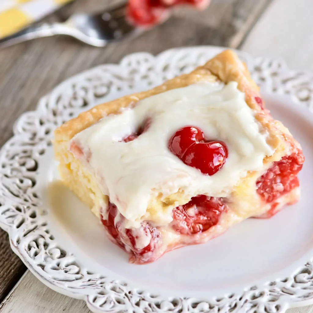 Glazed Cherry Pie Bars: Easy Lightly Glazed Dessert Bars 4 Glazed Cherry Pie Bars