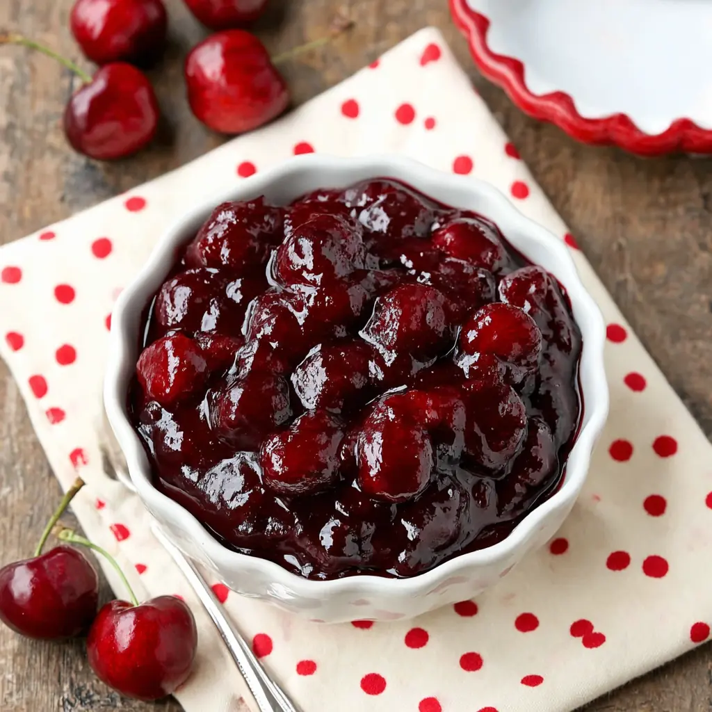 Homemade Cherry Pie Filling