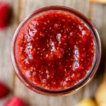 Homemade Raspberry Peach Jam