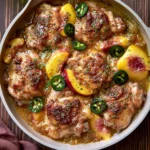 Jalapeno Peach Chicken