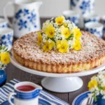 Lemon Curd Shortbread Tart