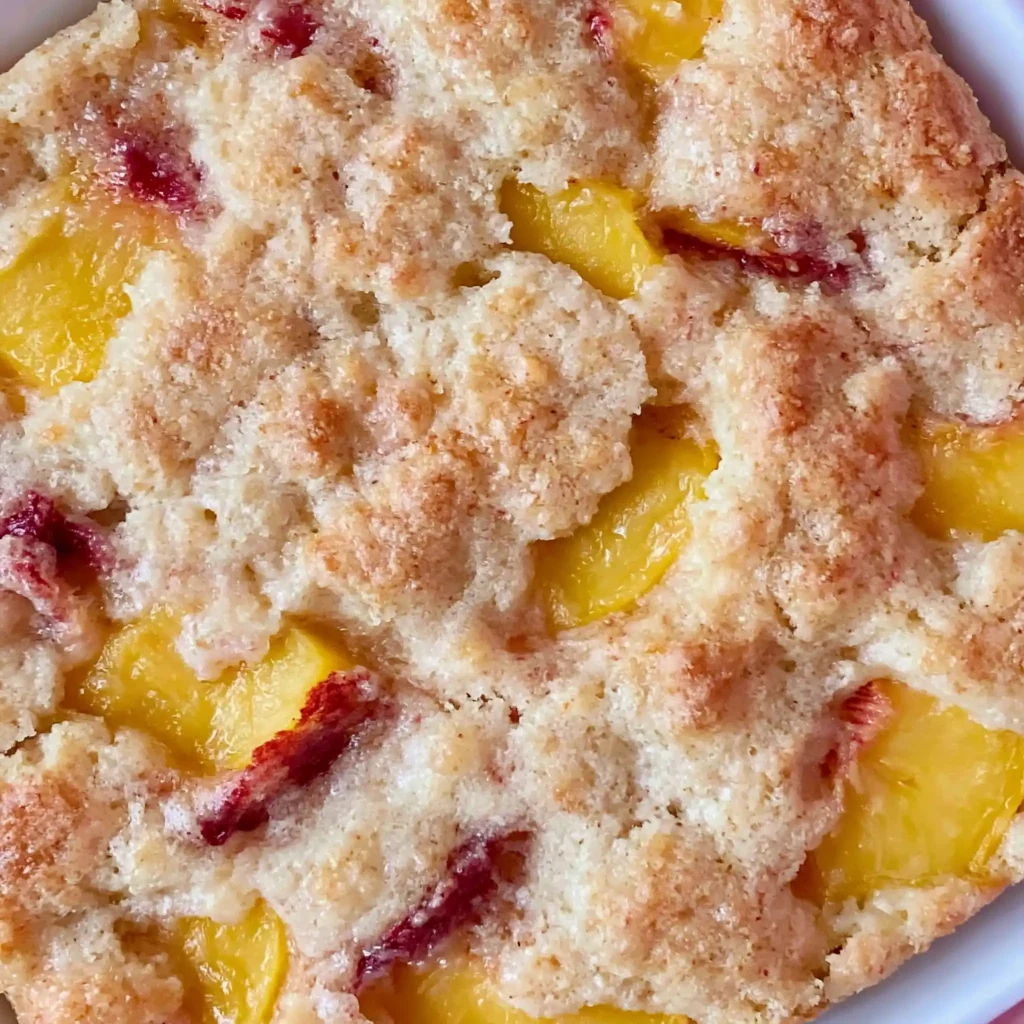 Magic Peach Cobbler: Mom’s Favorite Warm Southern Dessert 4 Magic Peach Cobbler