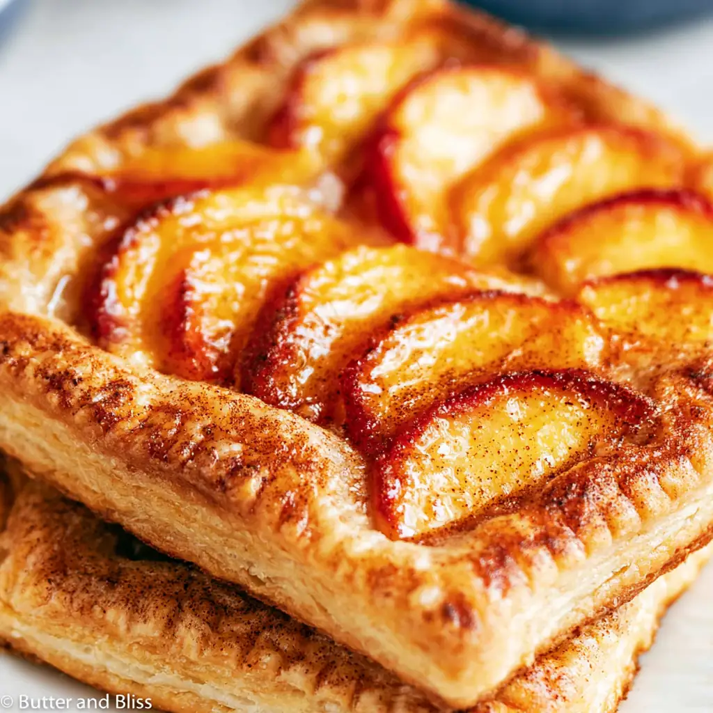 Mini Peach Tarts