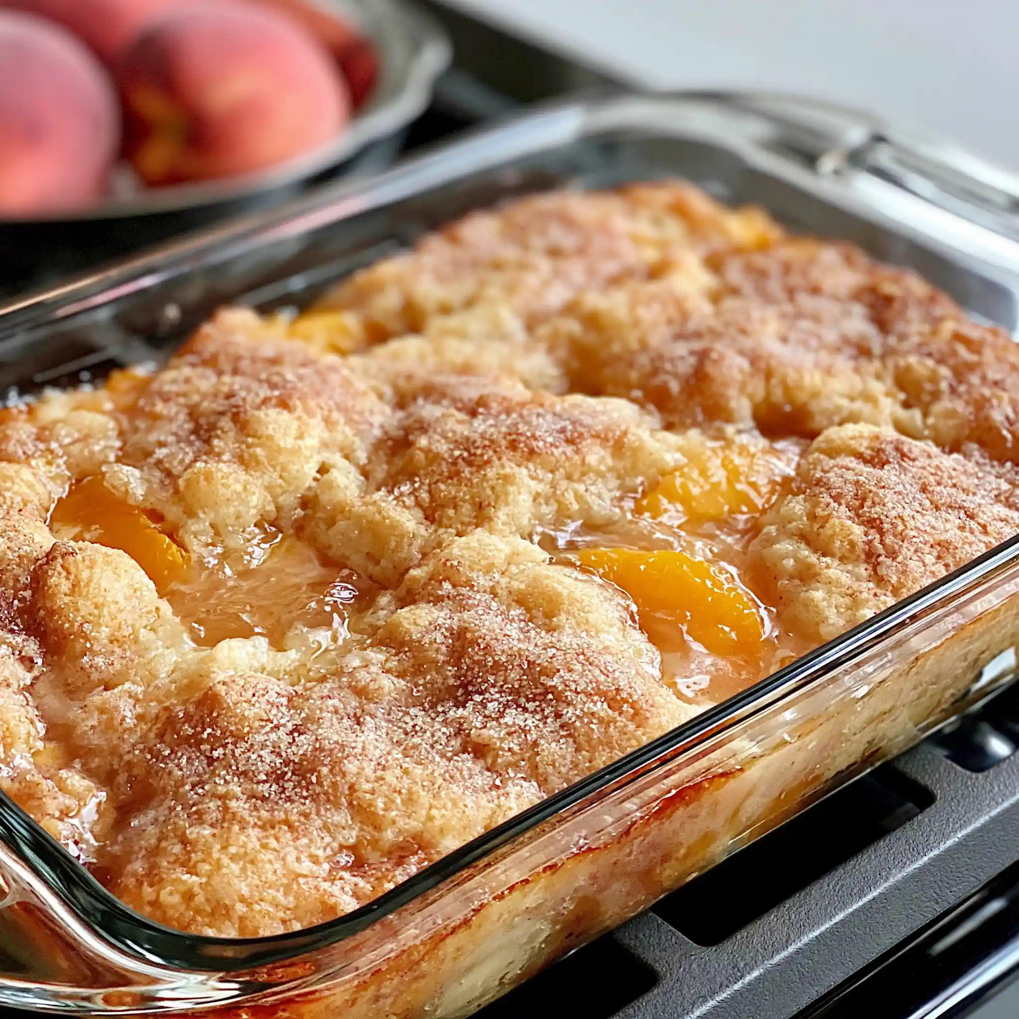 Old-Fashioned Peach Cobbler