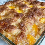 Old School Peach Cobbler