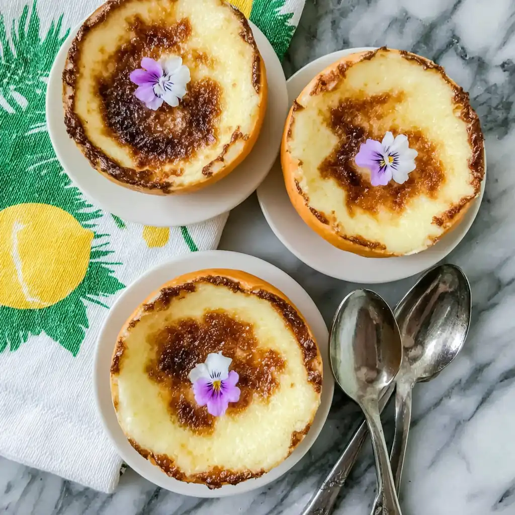 Orange Posset Recipe With Brûlée Topping: Creamy Citrus Dessert 4 Orange Posset