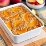Peach Baked Oatmeal