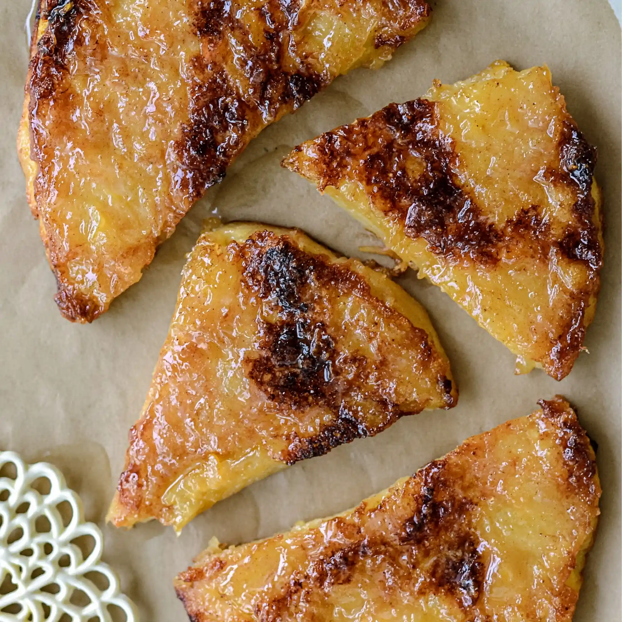Peach Cheddar Quesadillas