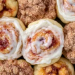 Peach Cobbler Cinnamon Rolls