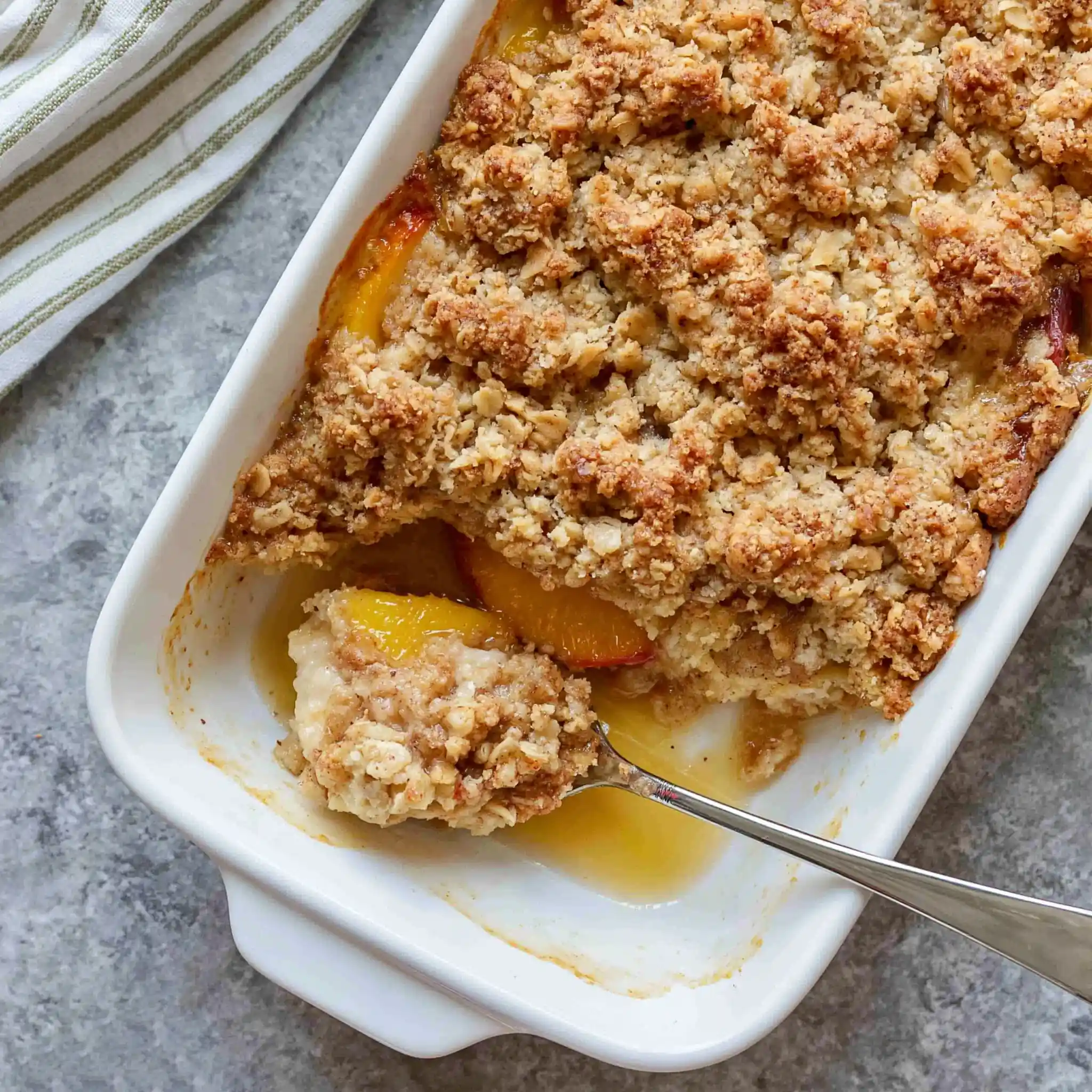 Peach Crisp