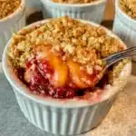 Peach Crumble