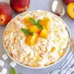 Peach Fluff Dessert
