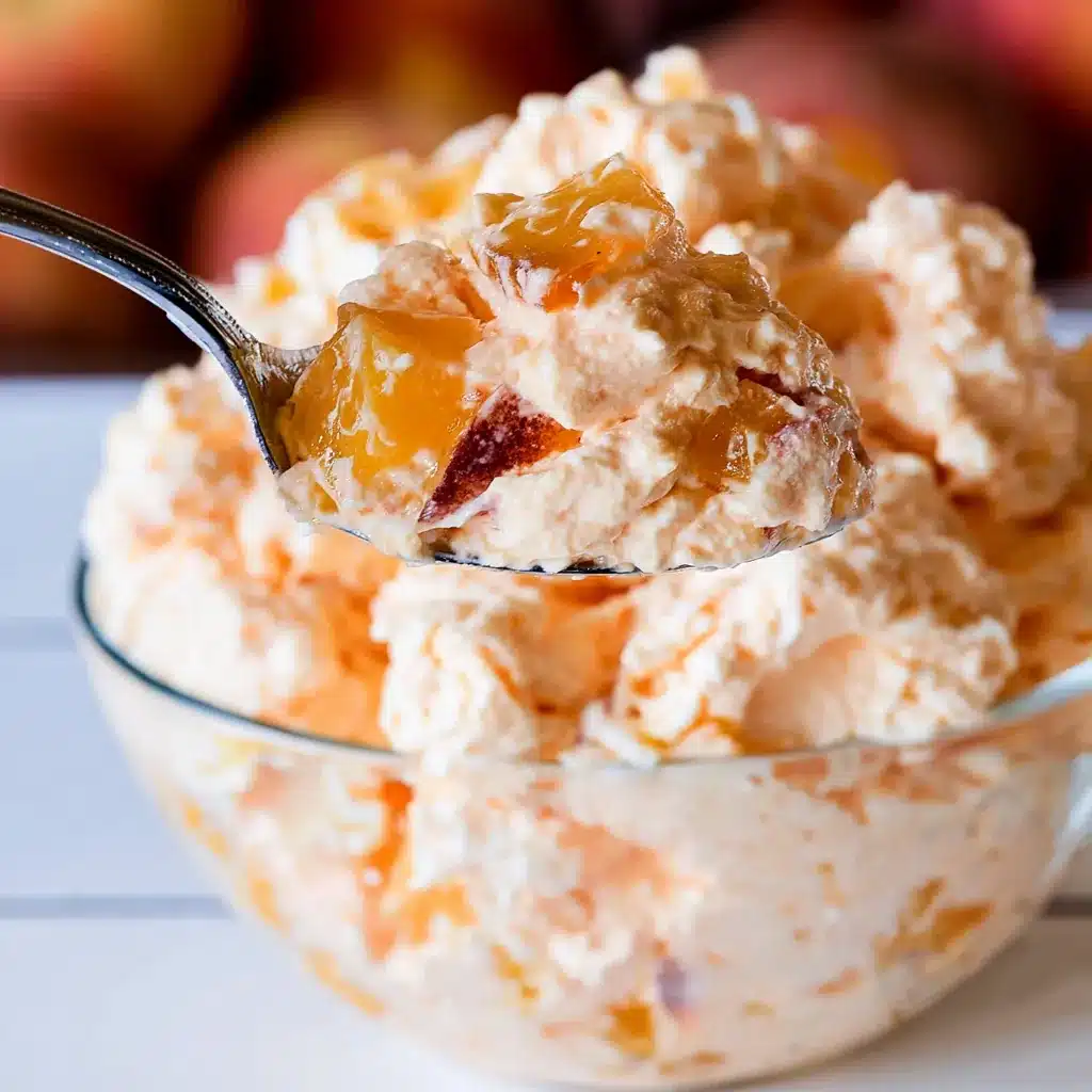 Peach Fluff Salad