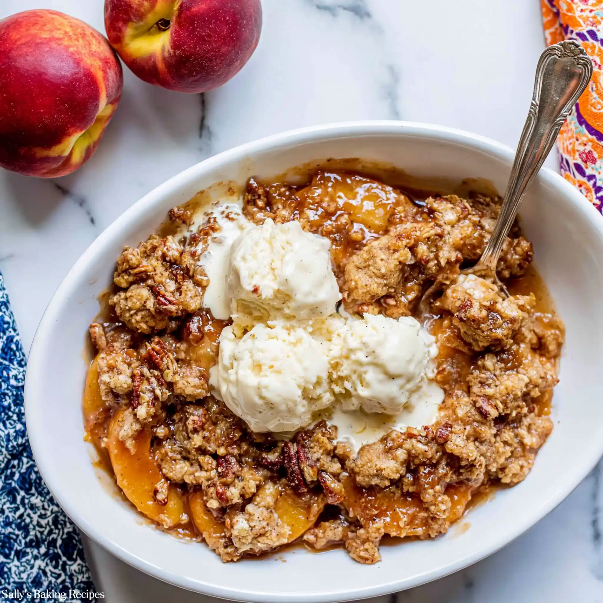 Peach Pecan Crisp