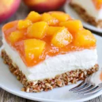Peach Pretzel Salad