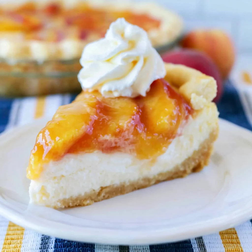 Peaches and Cream Pie: Easy Summer Dessert Recipe 4 Peaches and Cream Pie