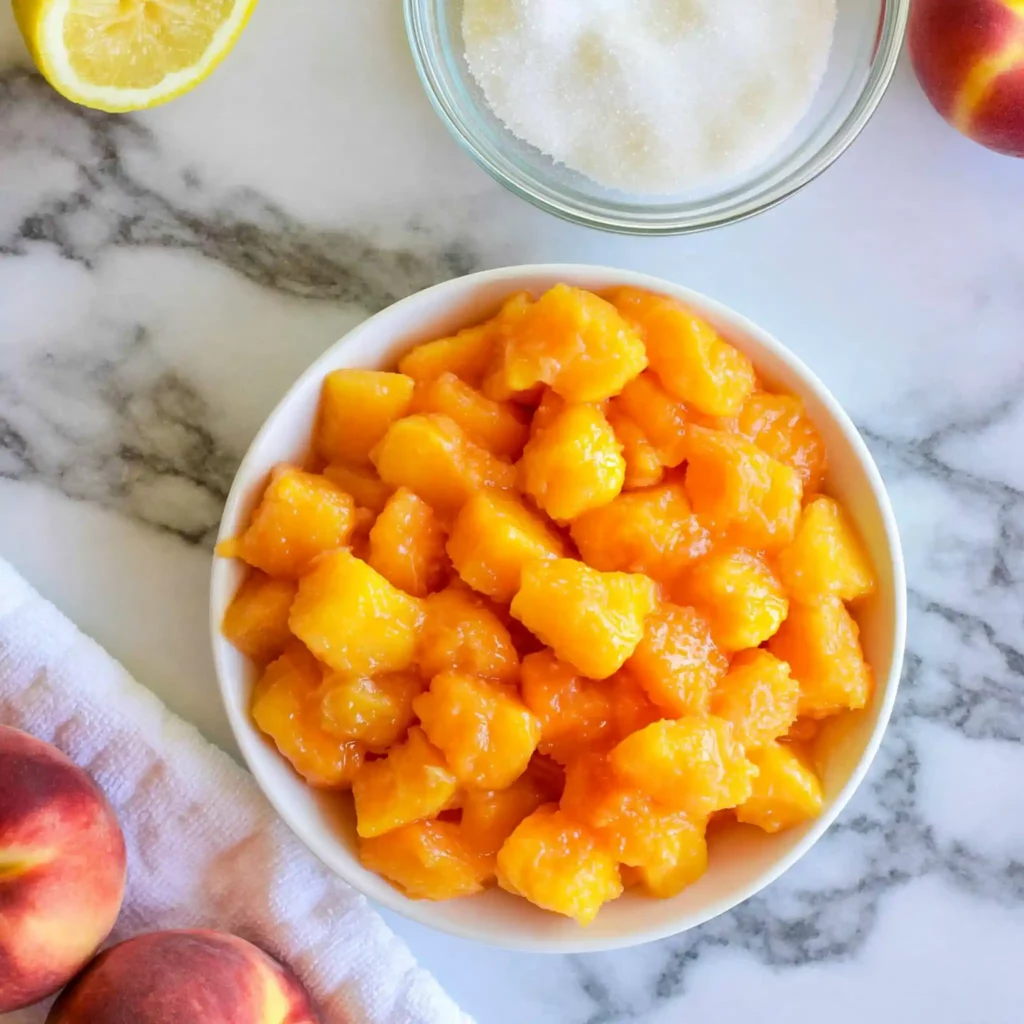 Pectin-Free Peach Jam
