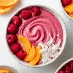 Raspberry Orange Smoothie Bowl