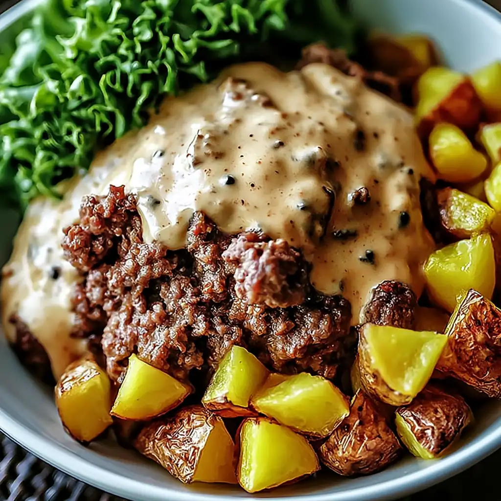 Savory Smash Burger Bowl
