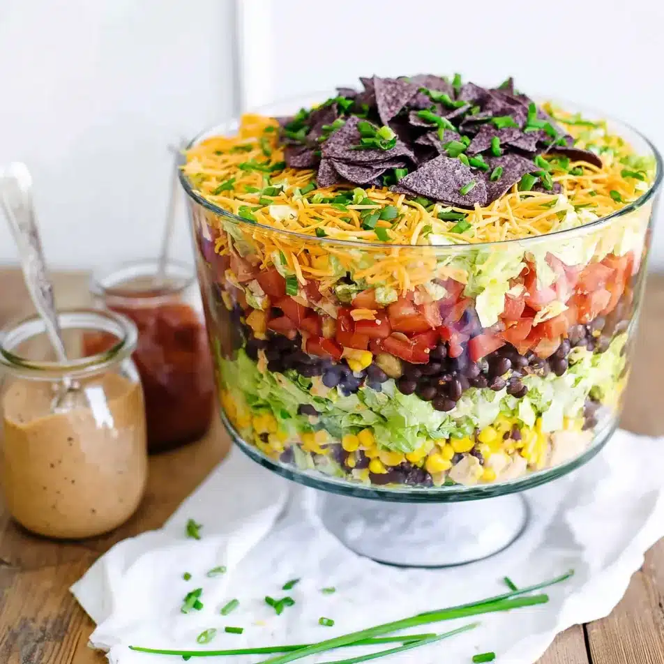 Seven Layer Taco Salad