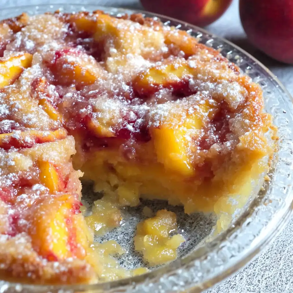 Simple Peach Cake Recipe: Easy Fresh Summer Dessert 4 Simple Peach Cake