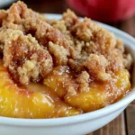 Simple Peach Crisp