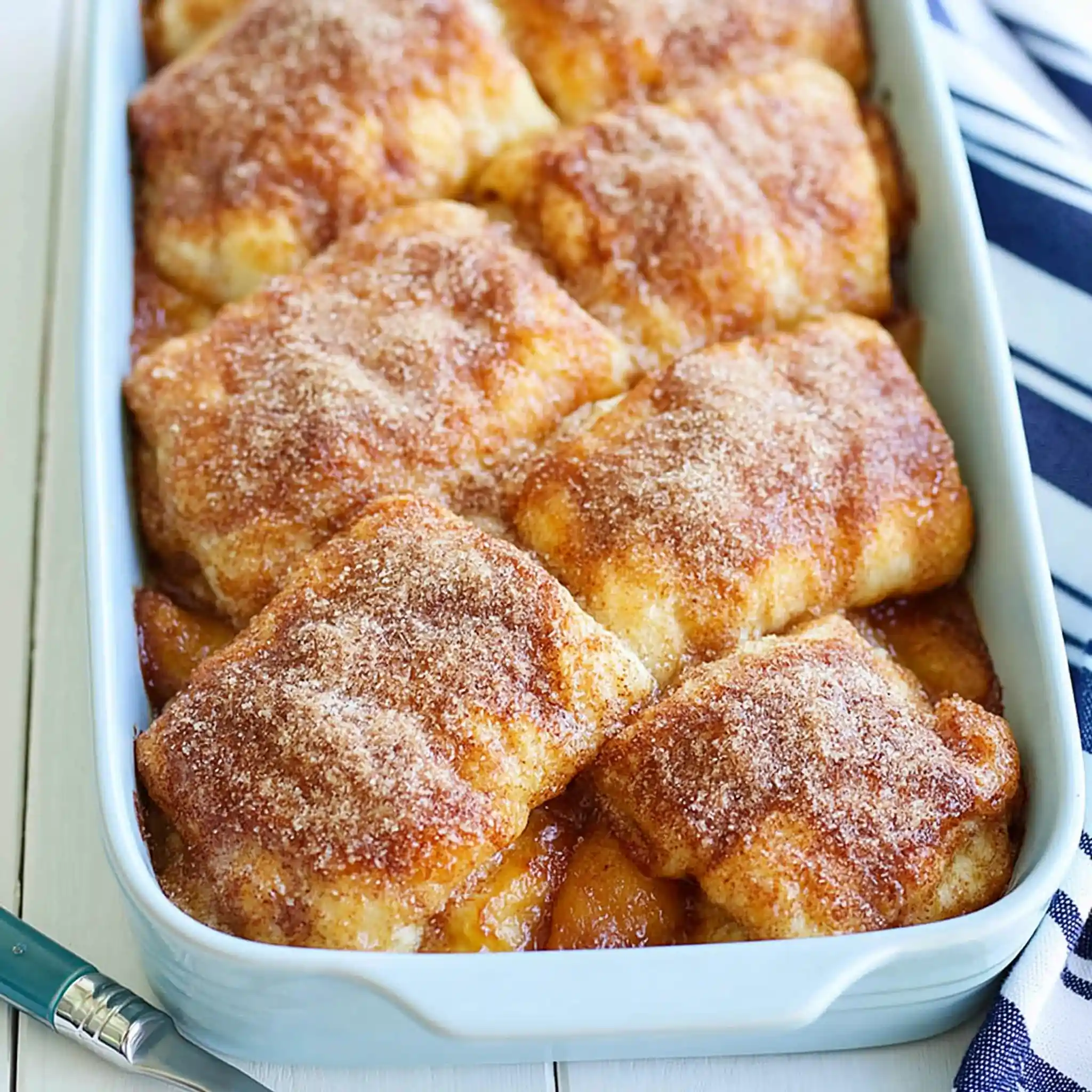 Southern Peach Dumplings