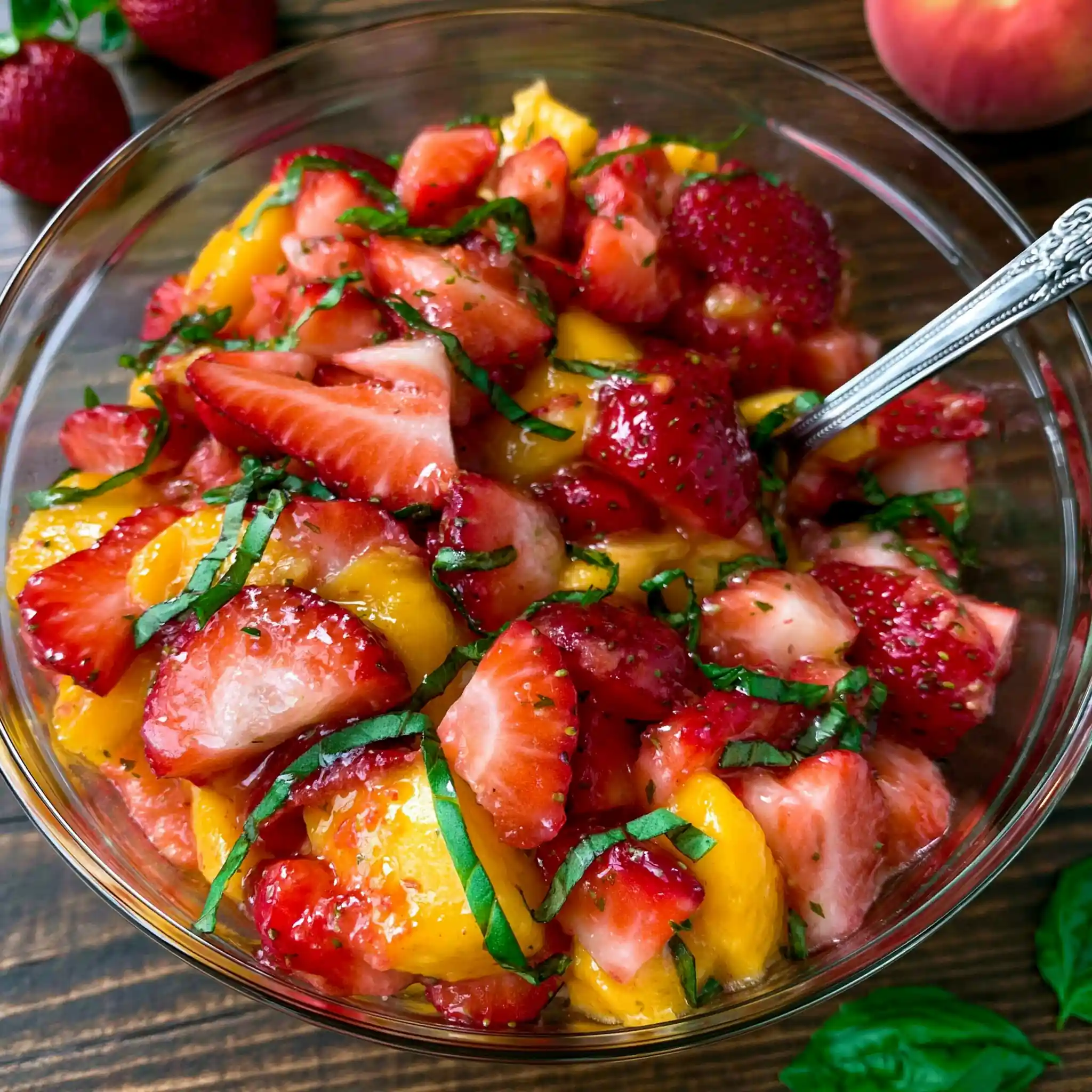 Strawberry Peach Salsa