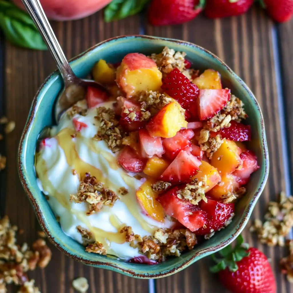 Strawberry Peach Salsa Recipe That Feels Fresh and Bright 4 Strawberry Peach Salsa
