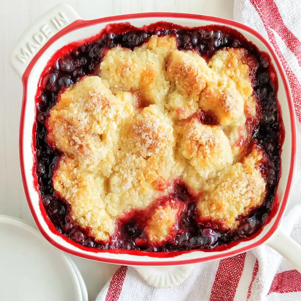 Sweet Cherry Cobbler