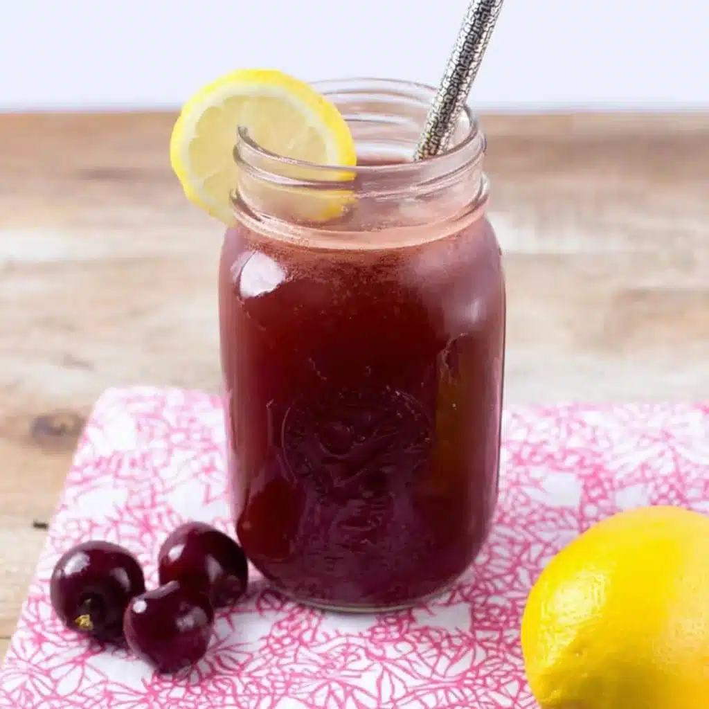 Sweet & Sour Cherry Lemonade