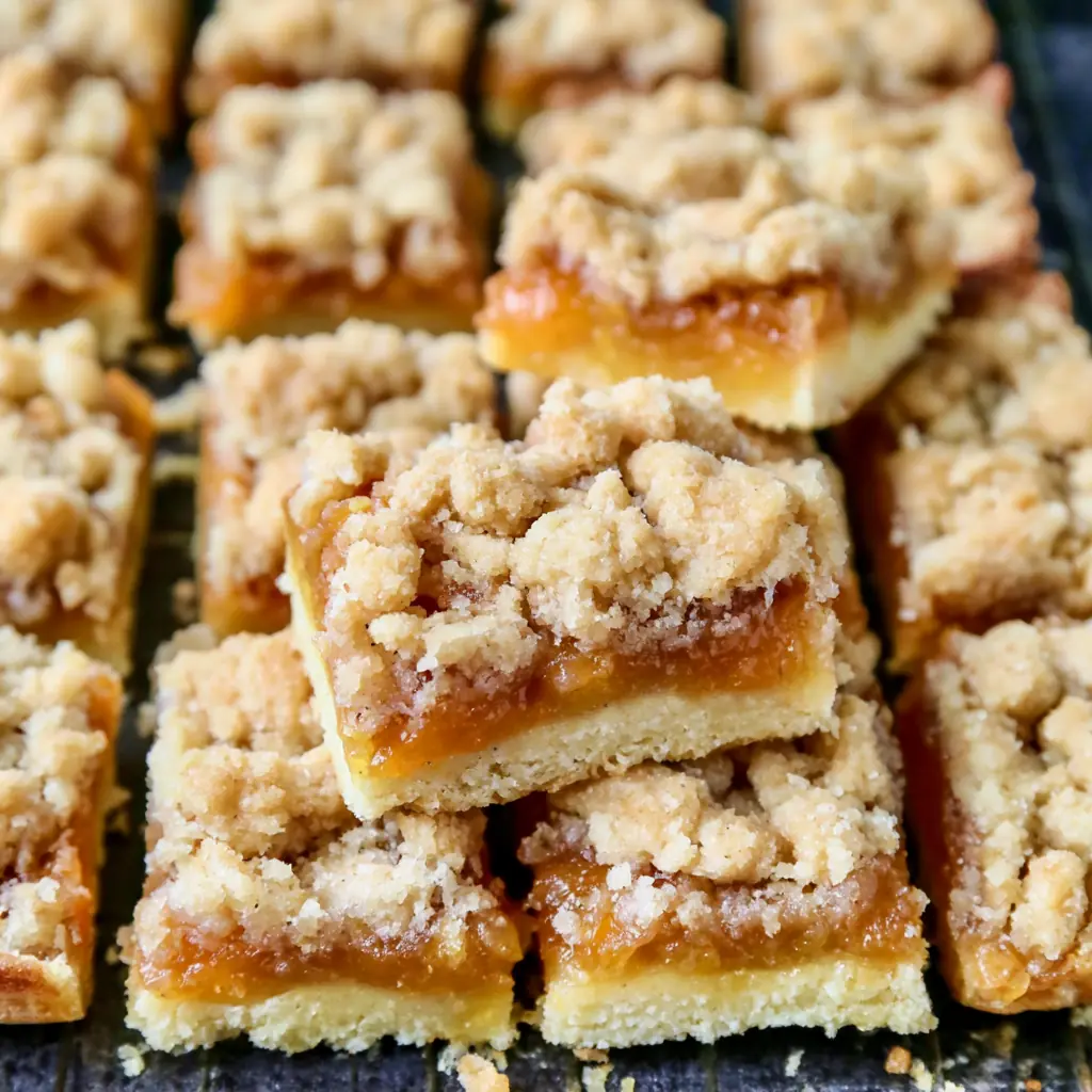 Apricot Shortbread Bars