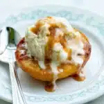Baked Peaches with Brown Sugar