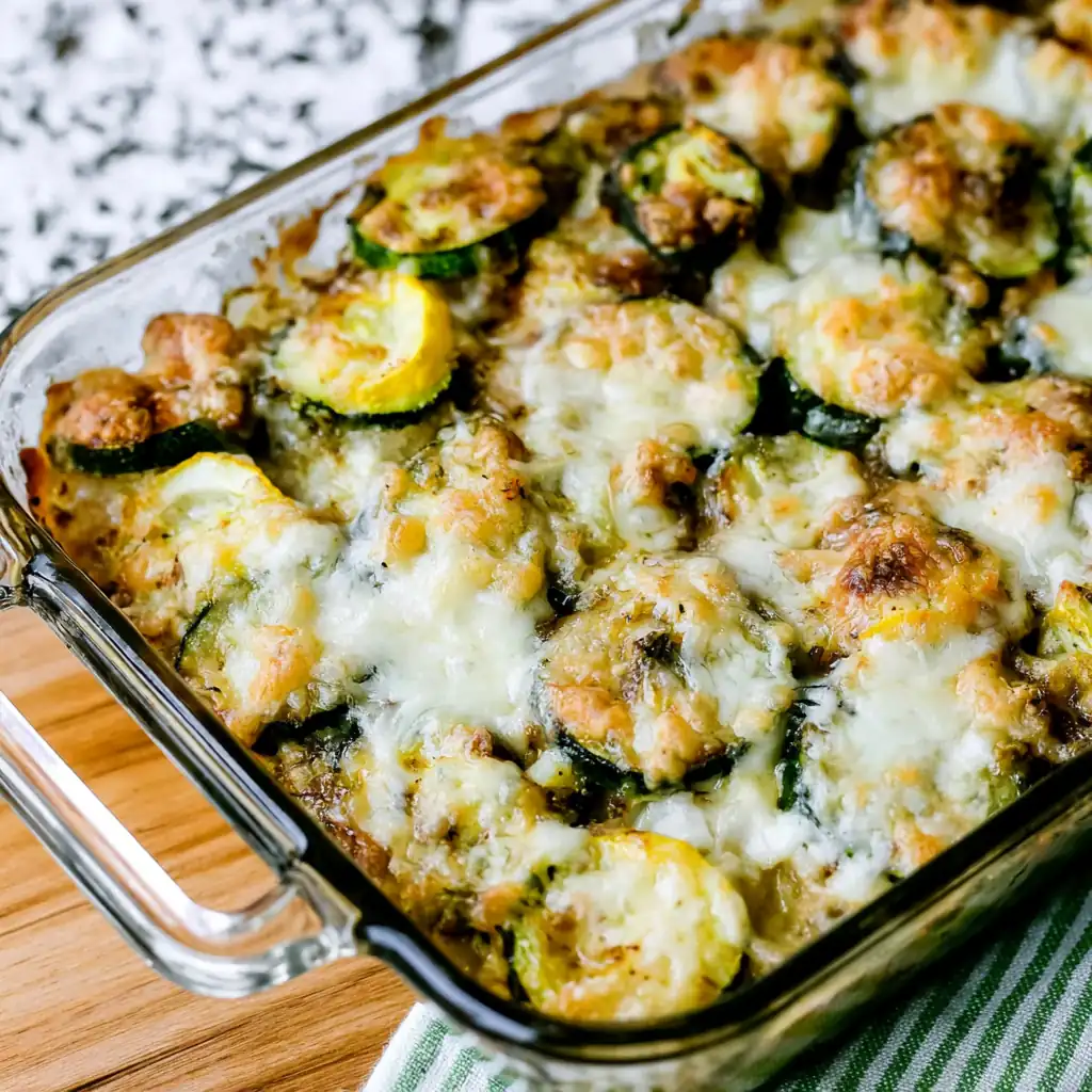 Baked Zucchini and Cheese: Easy Cheesy Vegetable Bake 4 Baked Zucchini and Cheese