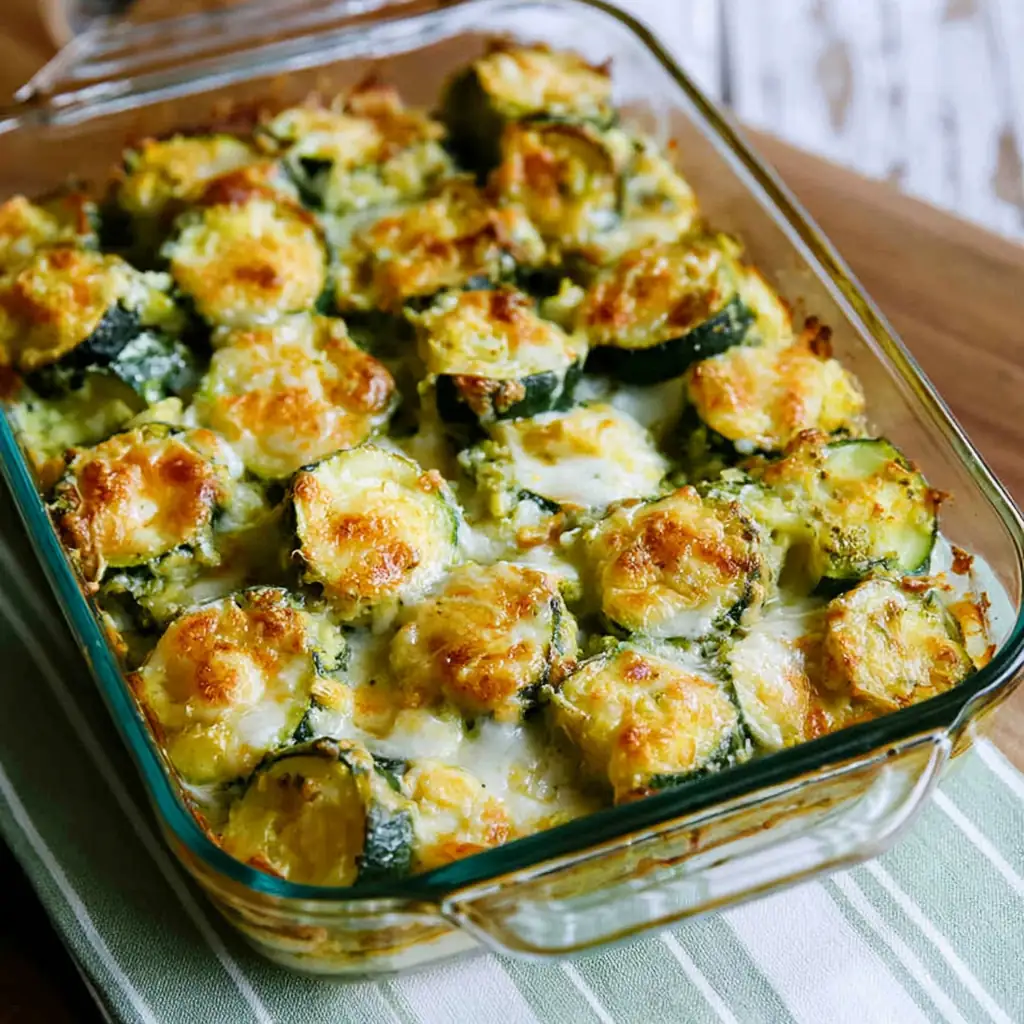 Baked Zucchini and Cheese