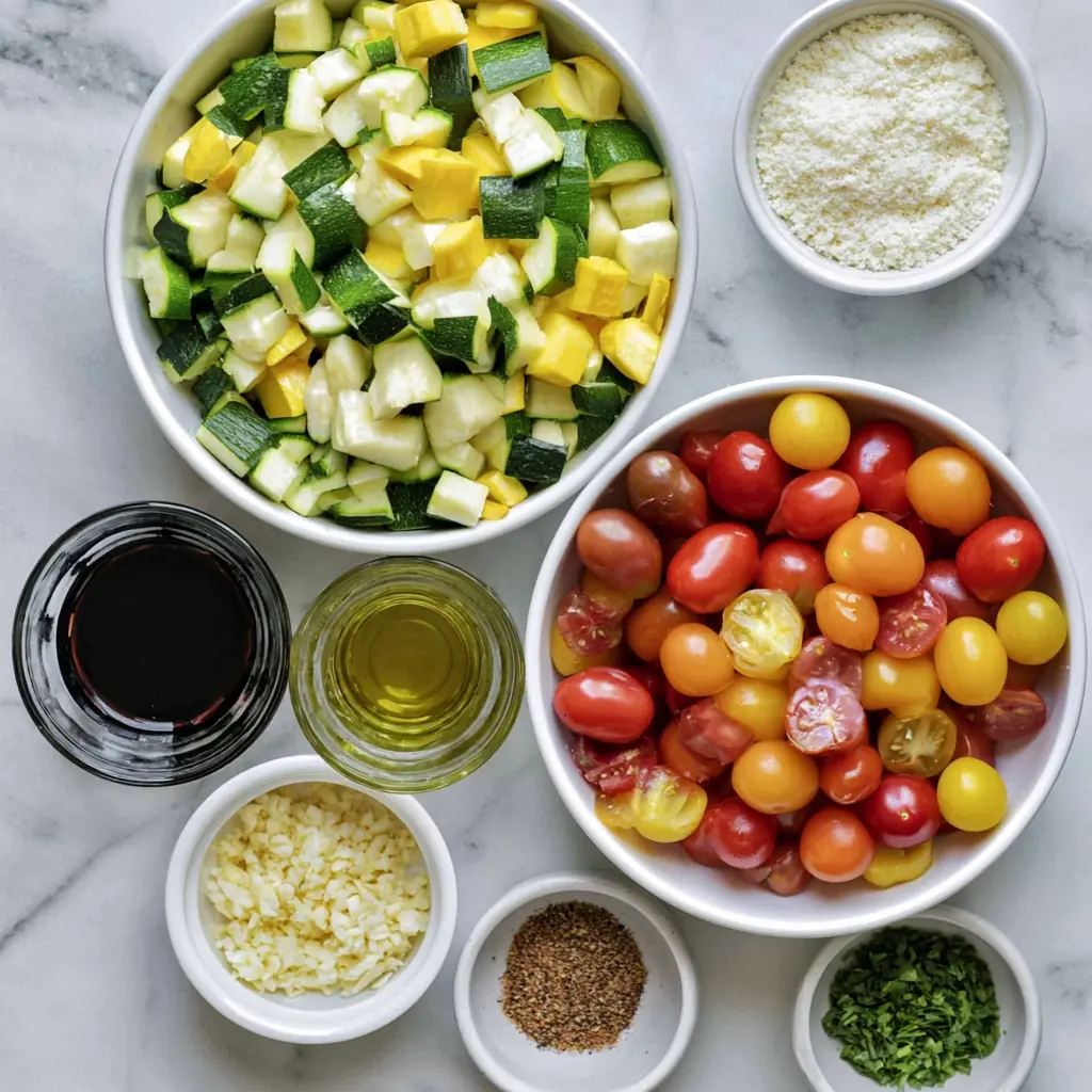 Balsamic Zucchini Tomato Bake: Easy and Flavorful Vegetable Side Dish 4 Balsamic Zucchini Tomato Bake