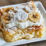 Banana Cream Cheese Cobbler