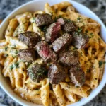 Cajun Steak Tips Pasta
