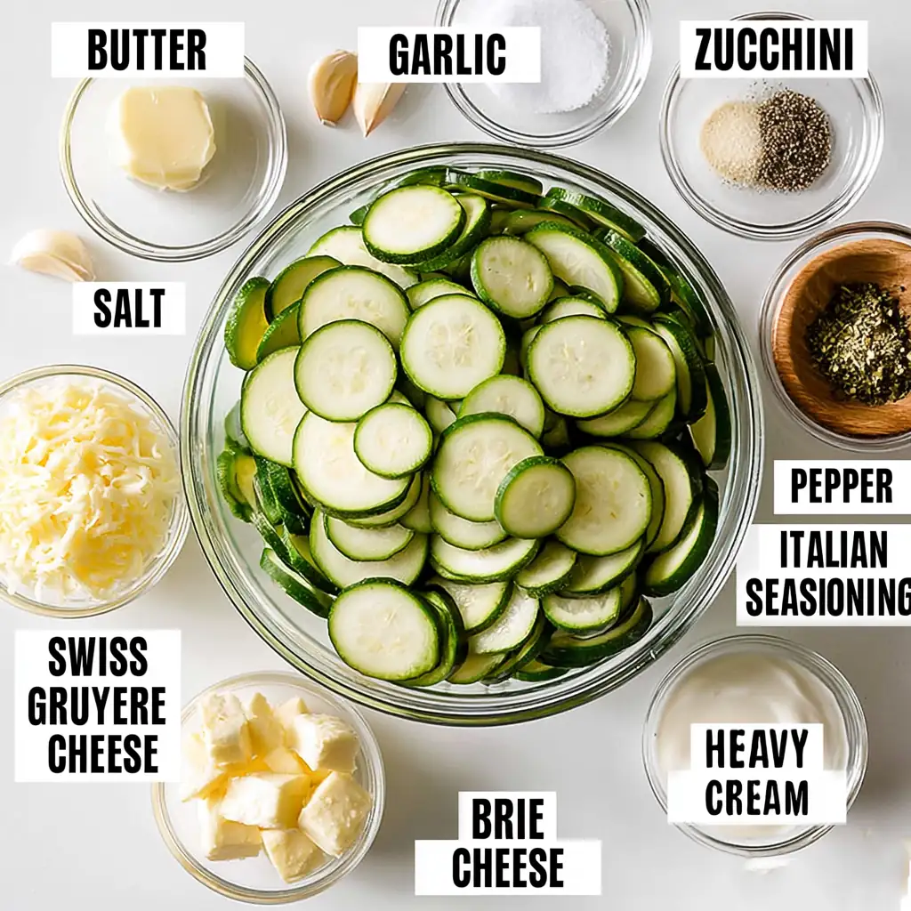 Cheesy Zucchini Casserole: Easy & Creamy Gluten-Free Side Dish 4 Cheesy Zucchini Casserole